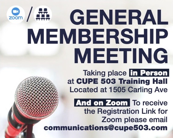 Membership Meeting: 17 May 2022