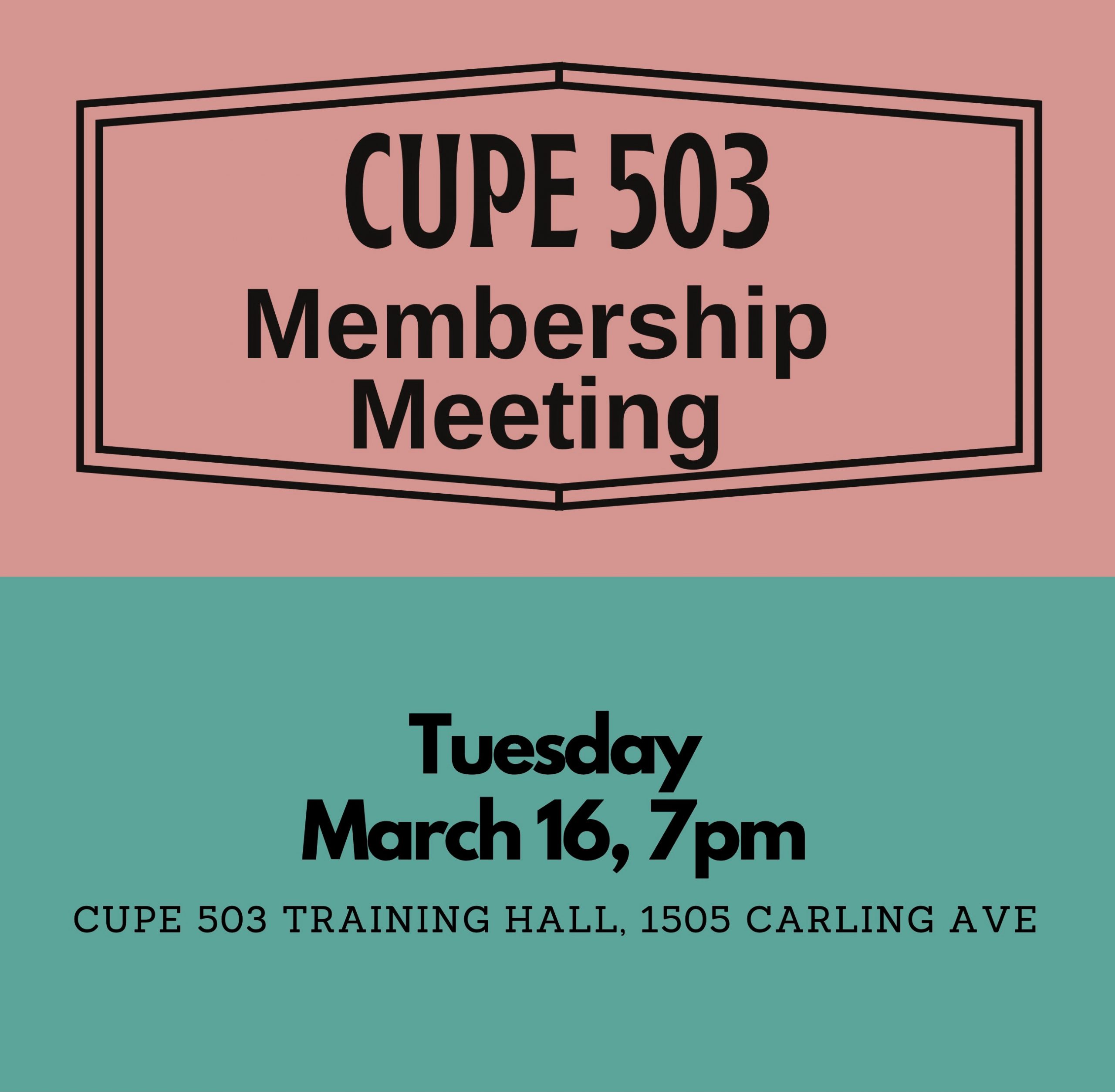 March 2021 General Membership Meeting