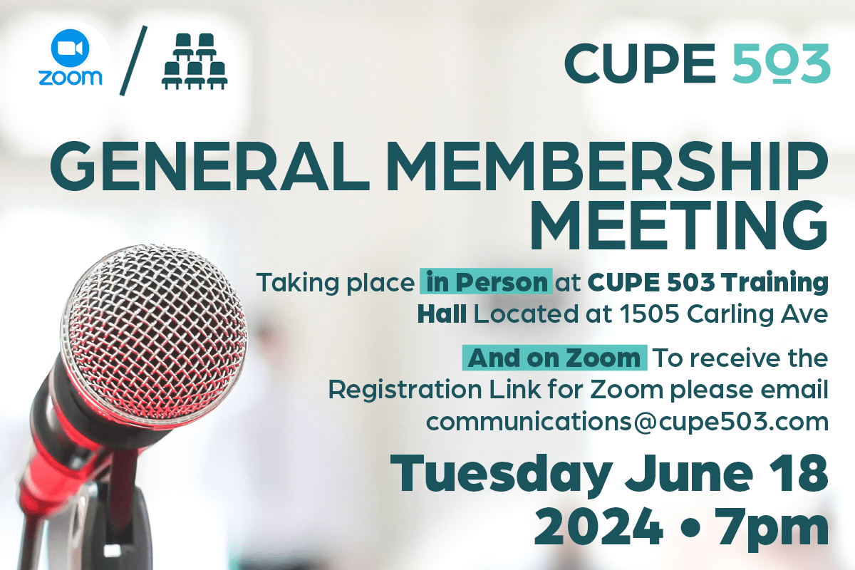 Membership Meeting: 18 June 2024