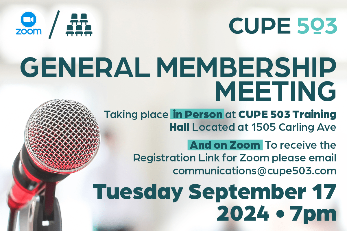 Membership Meeting: 17 September 2024