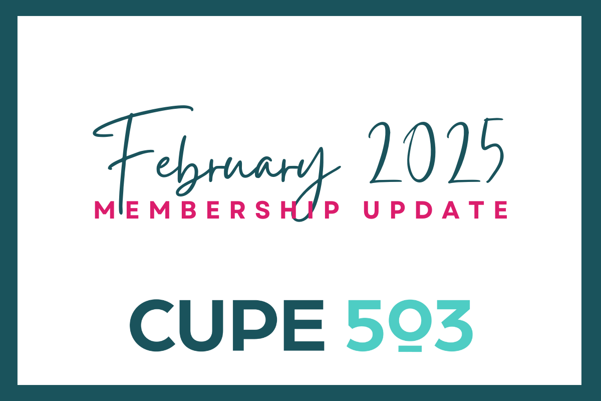 Membership Update: February 2025