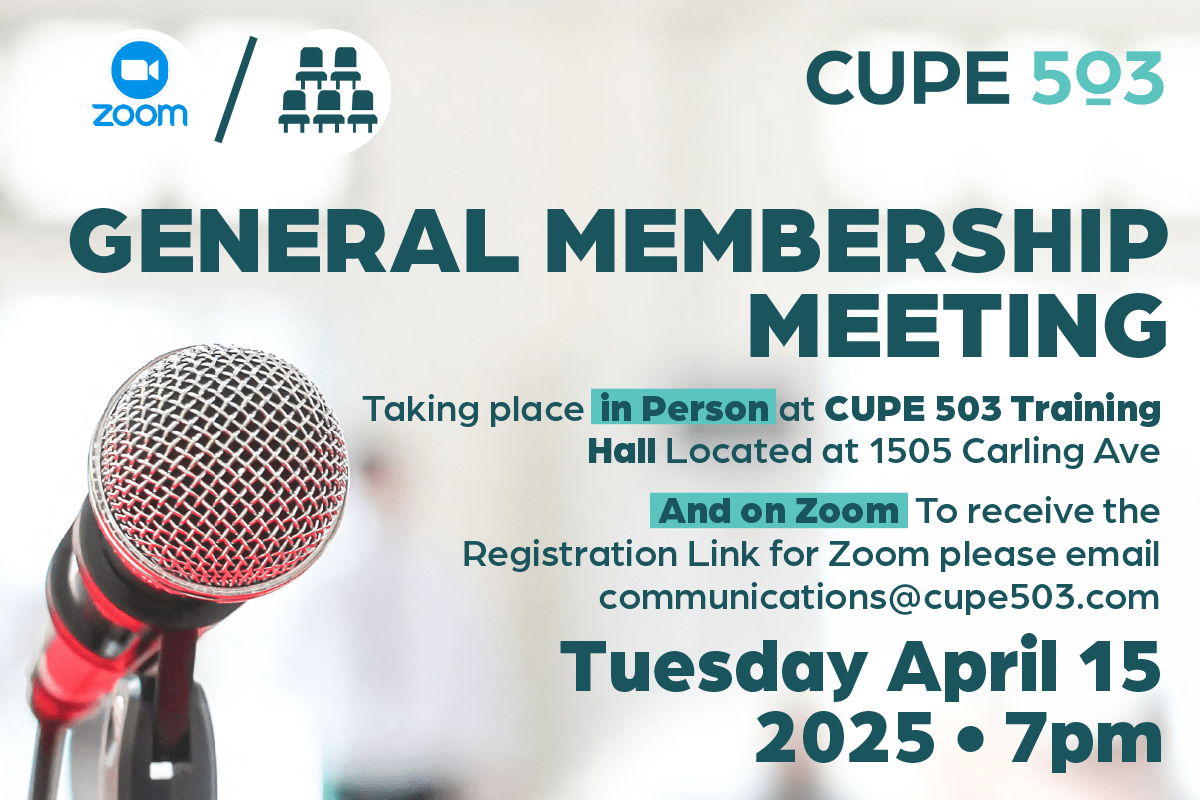 Membership Meeting: 15 April 2025