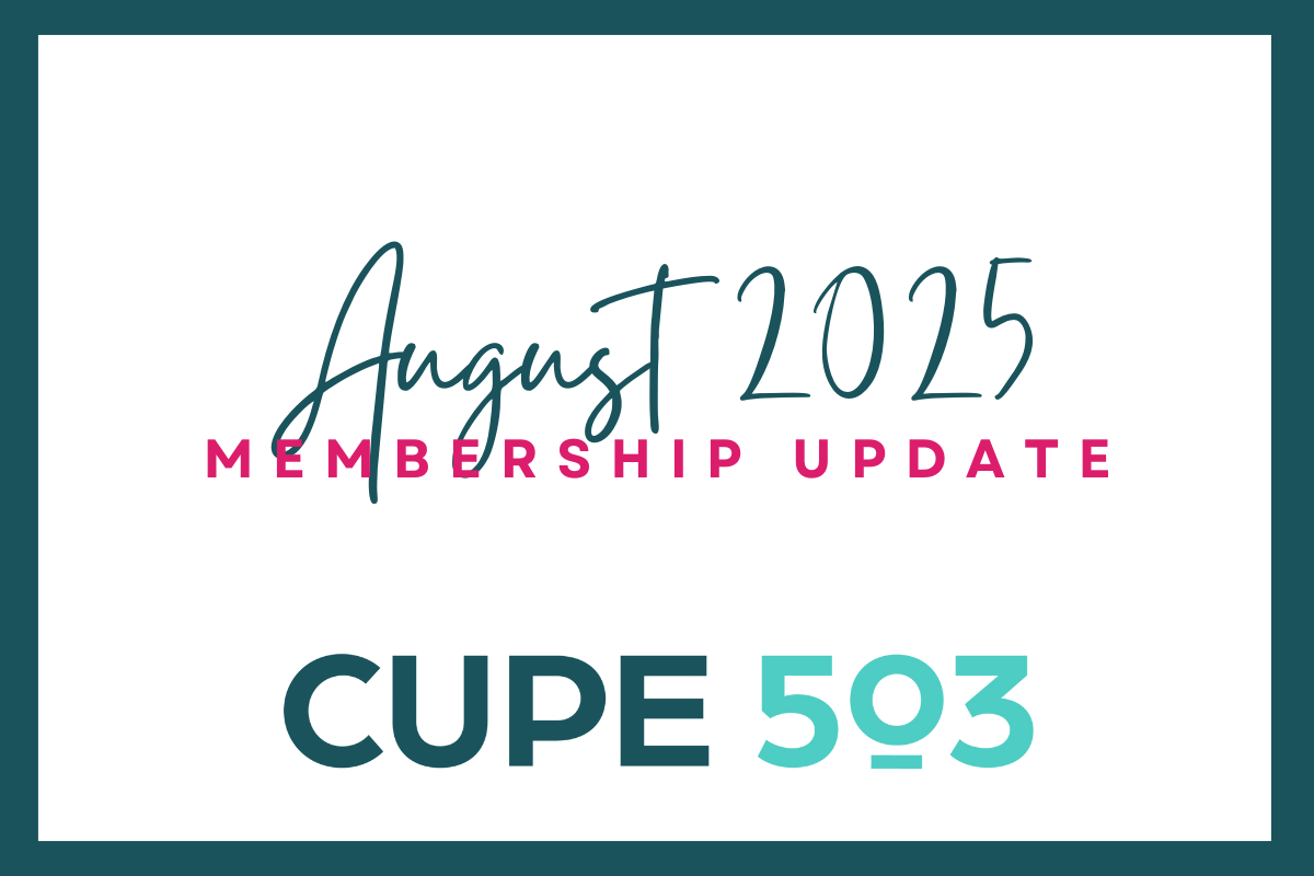 Membership Update: August 2025