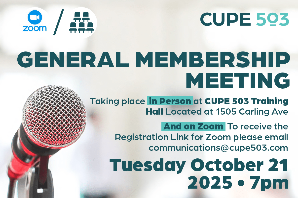 Membership Meeting: 21 October 2025