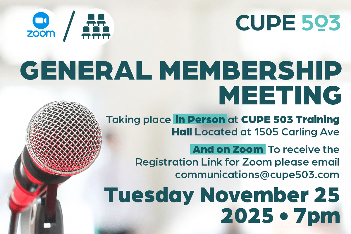 Membership Meeting: 25 November 2025