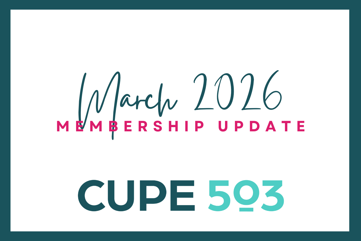 Membership Update: March 2026