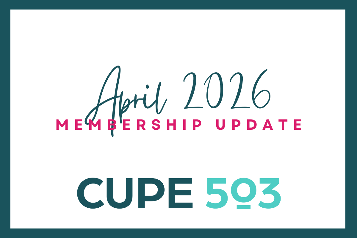 Membership Update: April 2026
